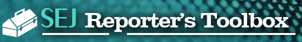 SEJournal Online Reporter's Toolbox banner