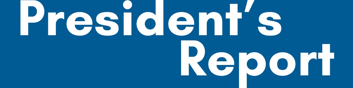 President's Report banner