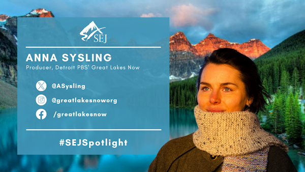 #SEJSpotlight graphic for Annamarie Sysling