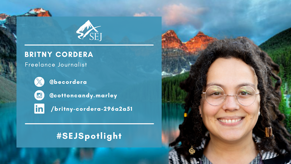 #SEJSpotlight graphic for Britny Cordera